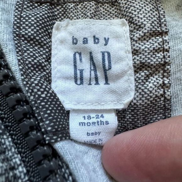 Baby Gap Zip Up Plaid Puffer Jacket Size 18-24 Months 100% Polyester Casual - Picture 7 of 7